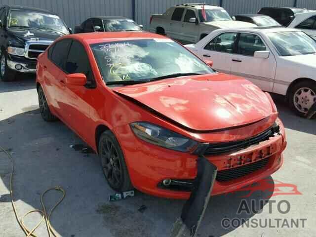 DODGE DART 2015 - 1C3CDFBB5FD300884