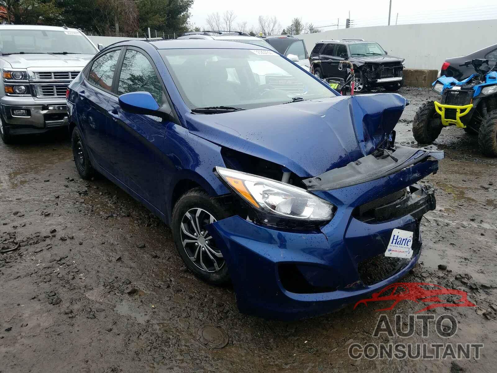 HYUNDAI ACCENT 2017 - KMHCT4AE4HU188415