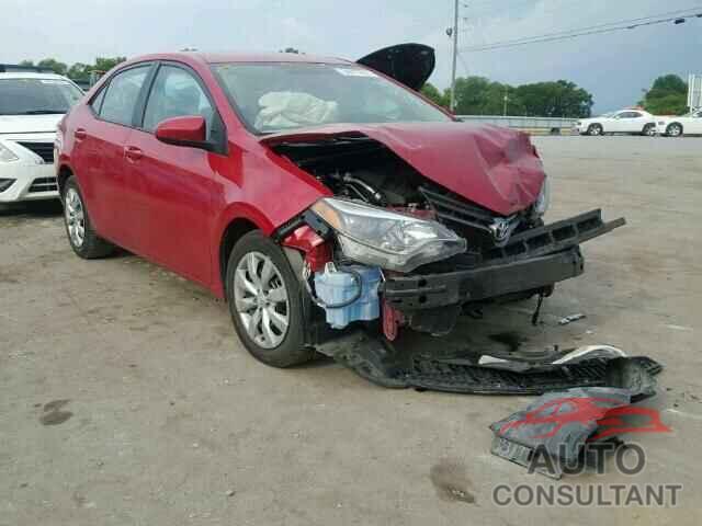 TOYOTA COROLLA 2016 - 2T1BURHEXGC499889