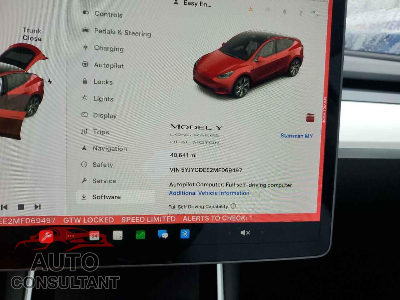 TESLA MODEL Y 2021 - 5YJYGDEE2MF069497
