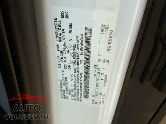 FORD TRANSIT CO 2017 - 1FBAX2CM0HKA76459
