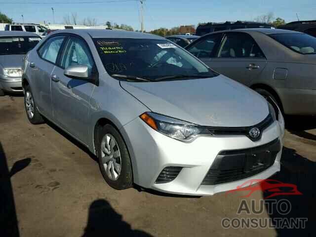 TOYOTA COROLLA 2015 - 2T1BURHE7FC356090