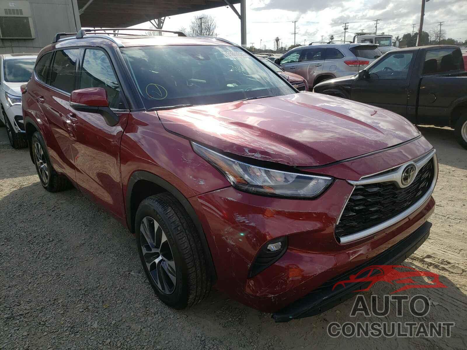 TOYOTA HIGHLANDER 2020 - 5TDGZRBHXLS002416