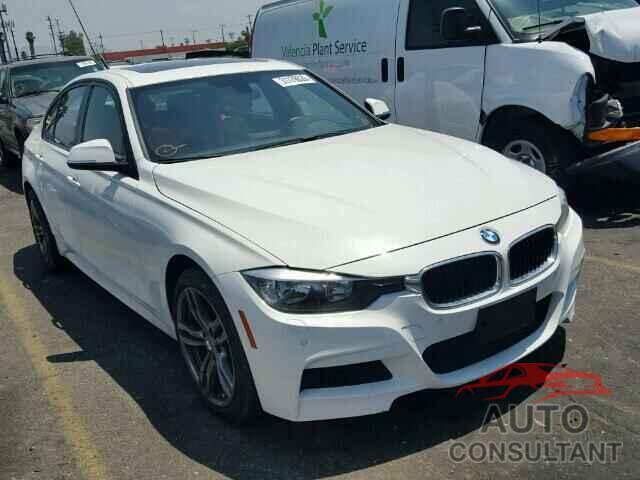 BMW 3 SERIES 2015 - WBA3B3C54FF545265