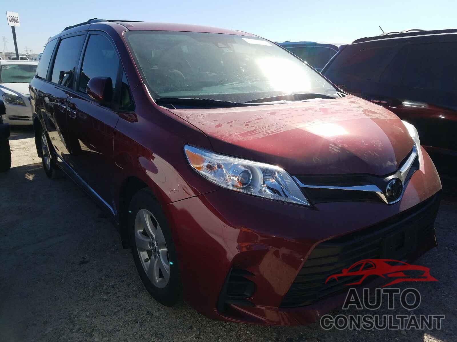 TOYOTA SIENNA 2019 - 5TDKZ3DC2KS970582