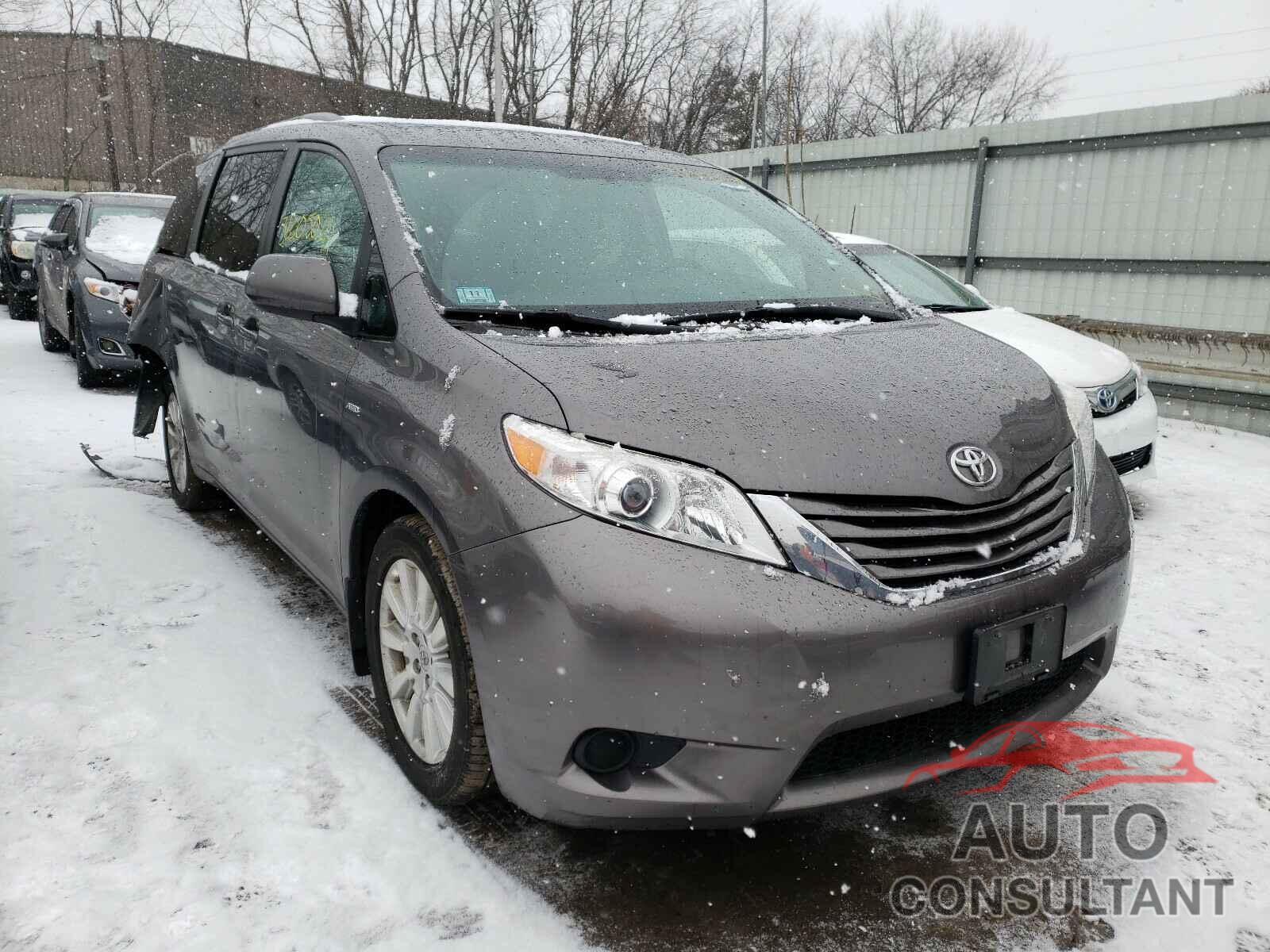 TOYOTA SIENNA 2017 - 5TDJZ3DC3HS148264