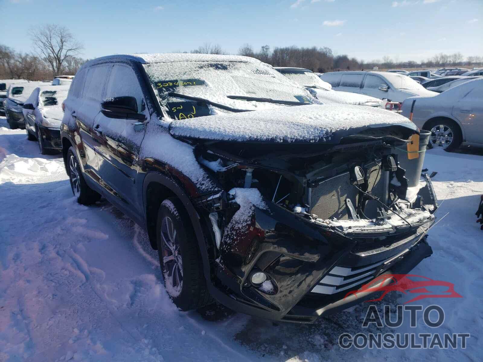 TOYOTA HIGHLANDER 2019 - 5TDJZRFH7KS587387