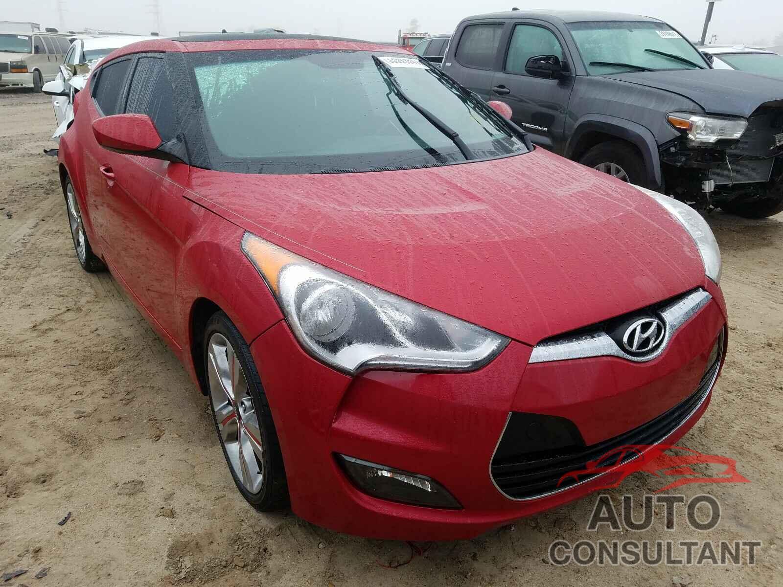 HYUNDAI VELOSTER 2017 - KMHTC6AD1HU321067