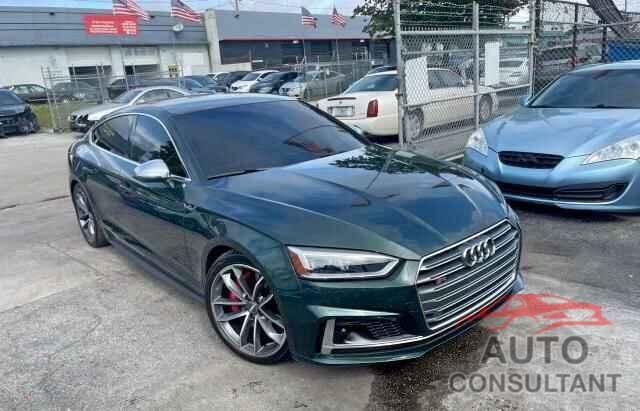 AUDI S5/RS5 2018 - WAUC4CF56JA100201