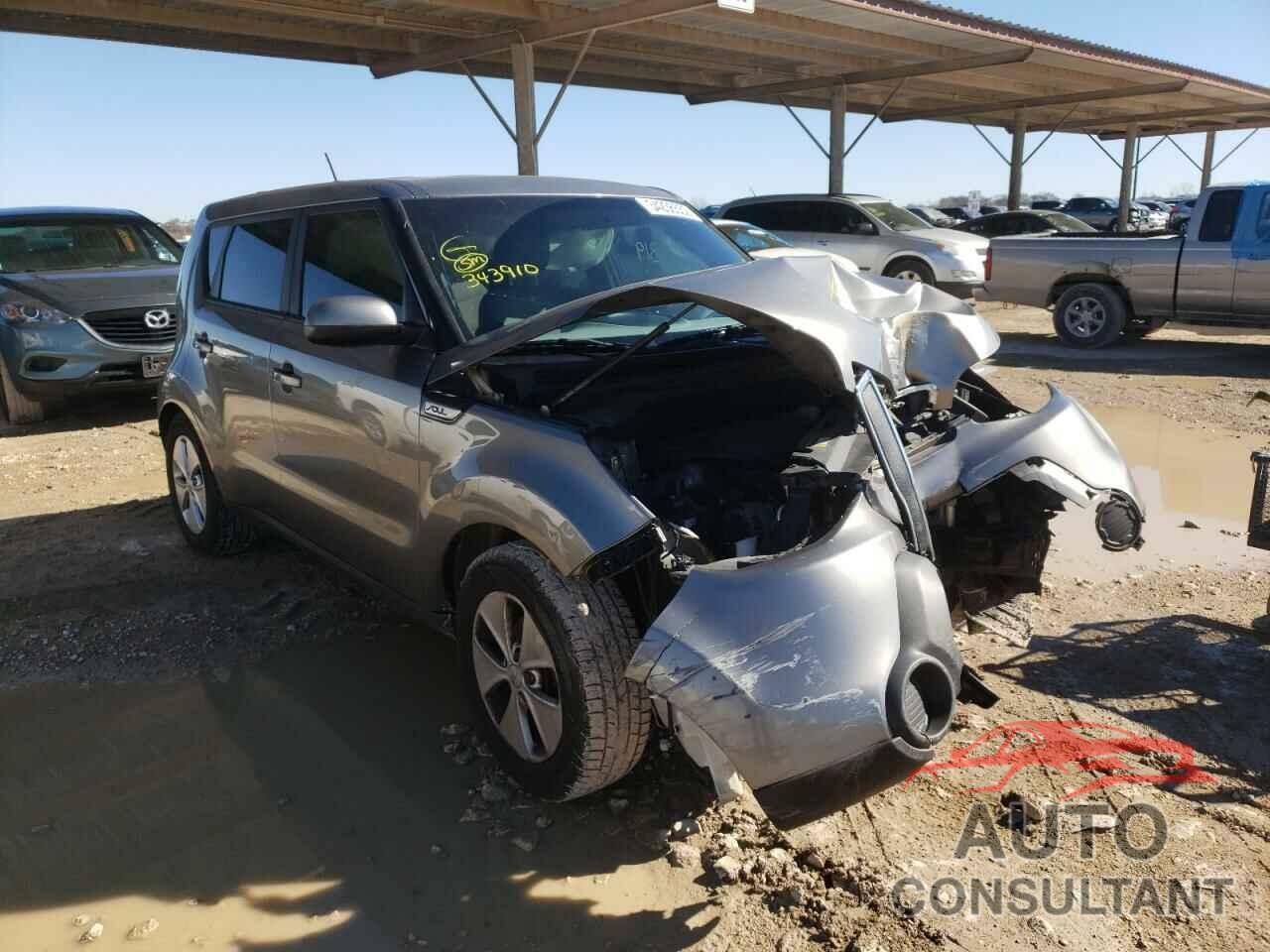 KIA SOUL 2016 - KNDJN2A25G7343910