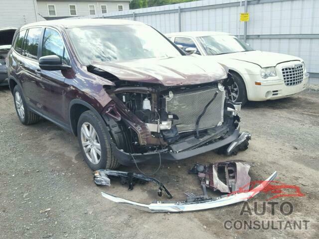HONDA PILOT 2016 - 5FNYF6H1XGB124838