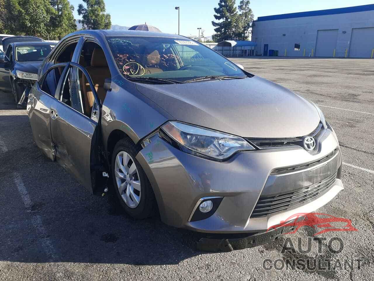 TOYOTA COROLLA 2016 - 2T1BURHE4GC584985