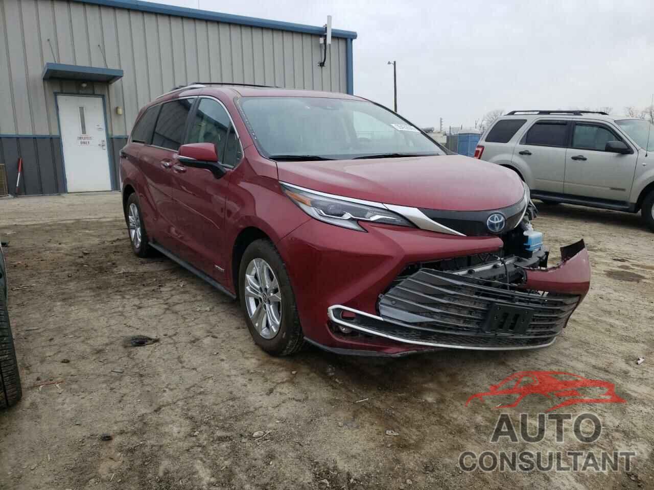 TOYOTA SIENNA 2021 - 5TDESKFC9MS006704