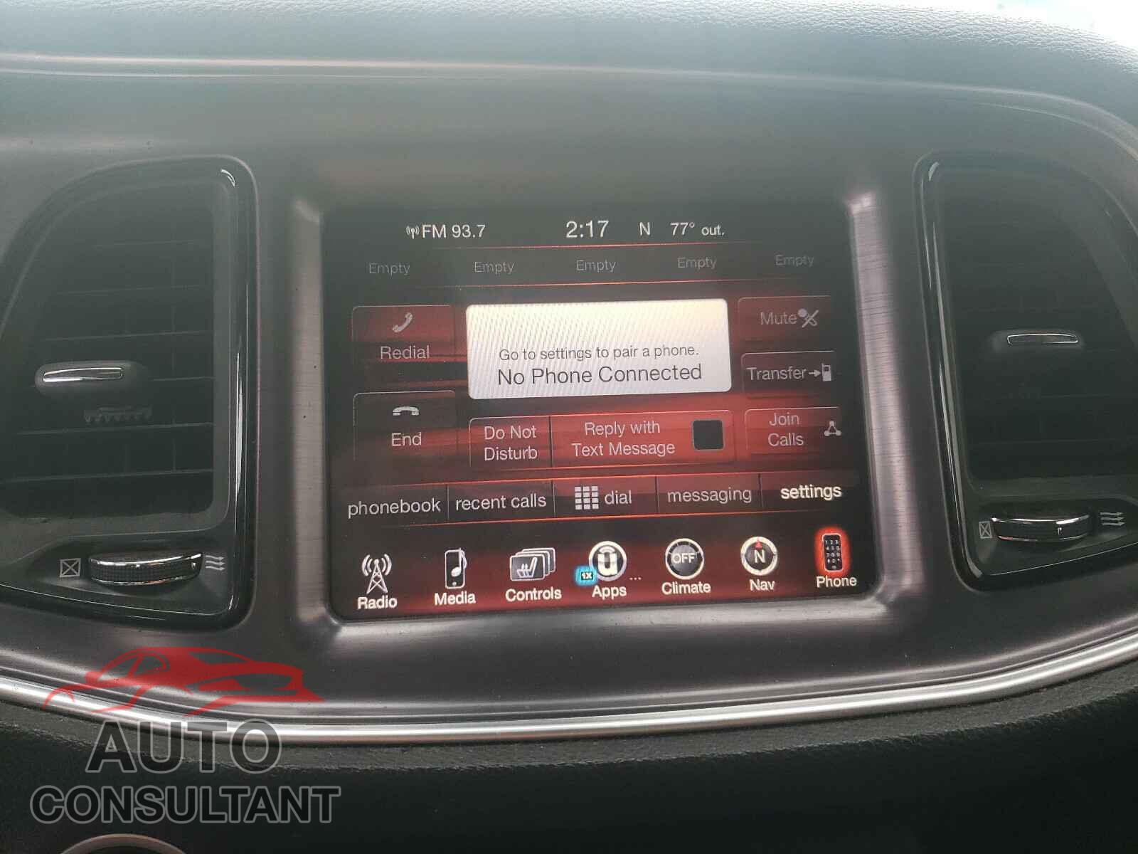 DODGE CHALLENGER 2016 - 2C3CDZAG3GH177427