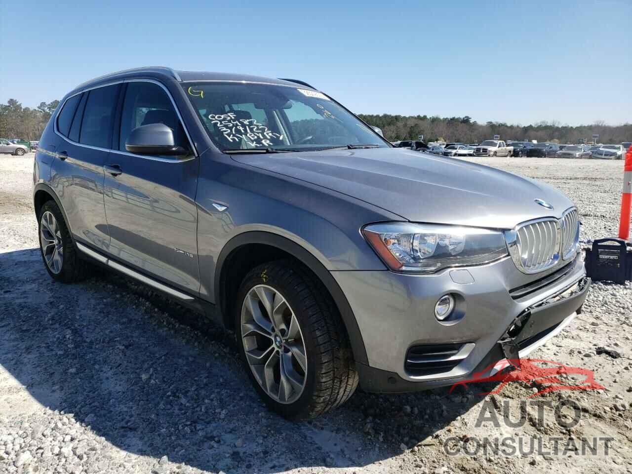 BMW X3 2017 - 5UXWZ7C36H0V92416