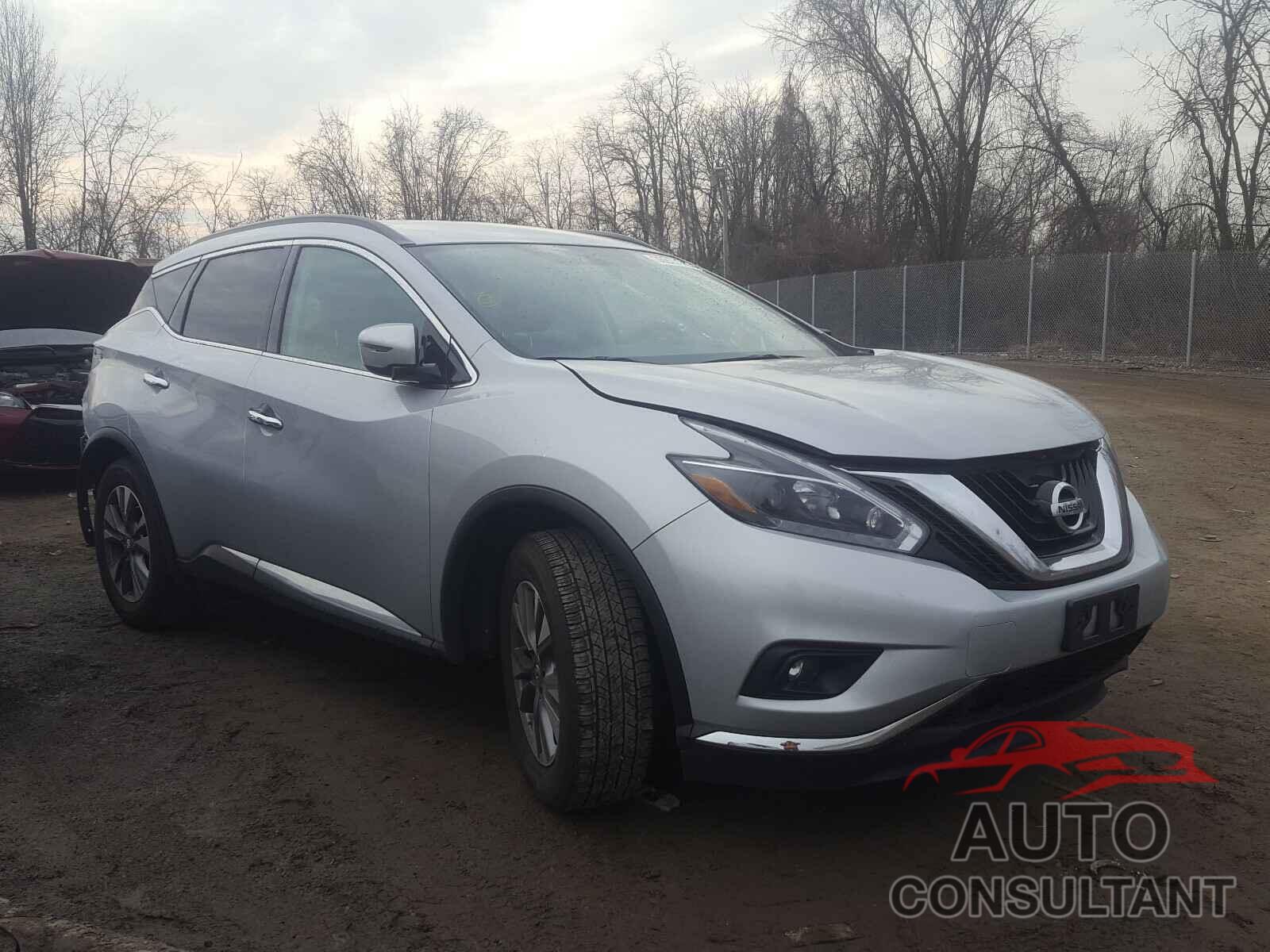 NISSAN MURANO 2018 - 5N1AZ2MH8JN124457