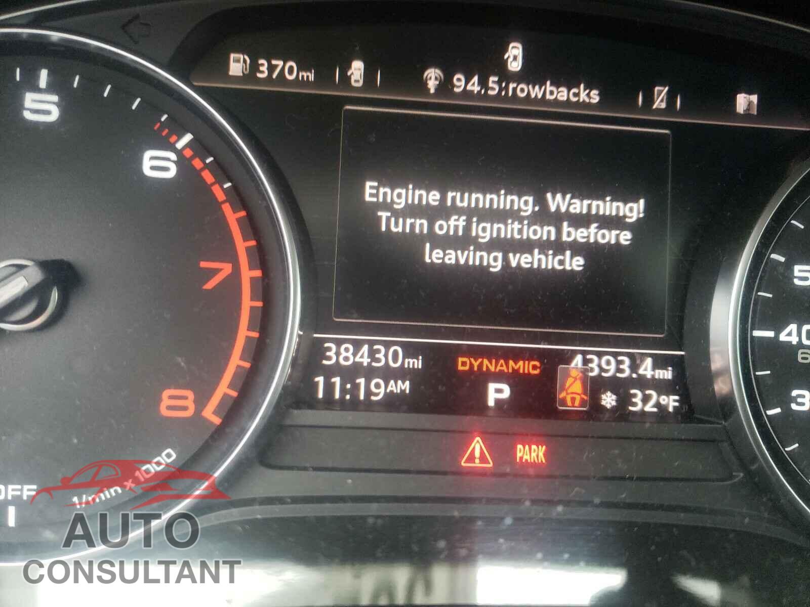 AUDI A4 2017 - WAUANAF48HN022538