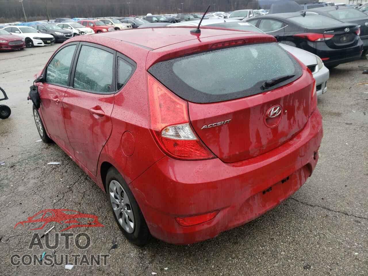 HYUNDAI ACCENT 2017 - 3KPFK4A72HE103690