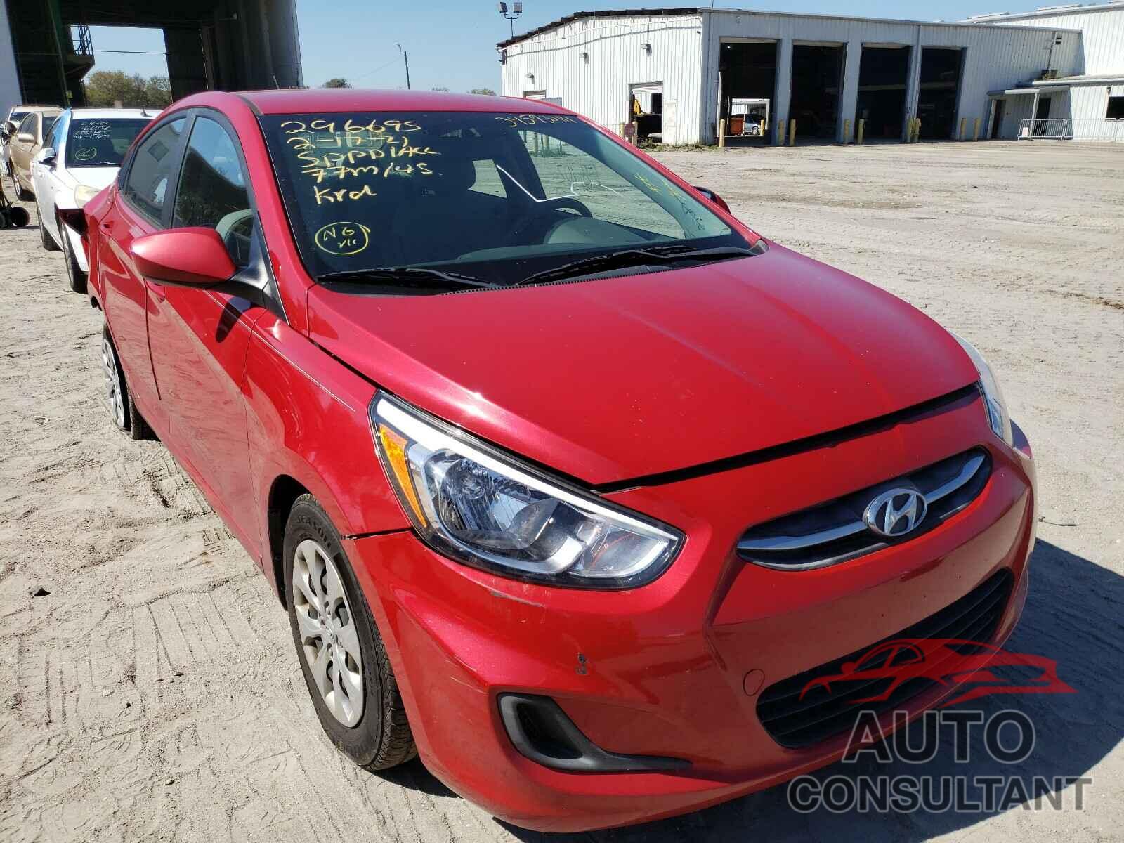 HYUNDAI ACCENT 2017 - KMHCT4AE6HU343675