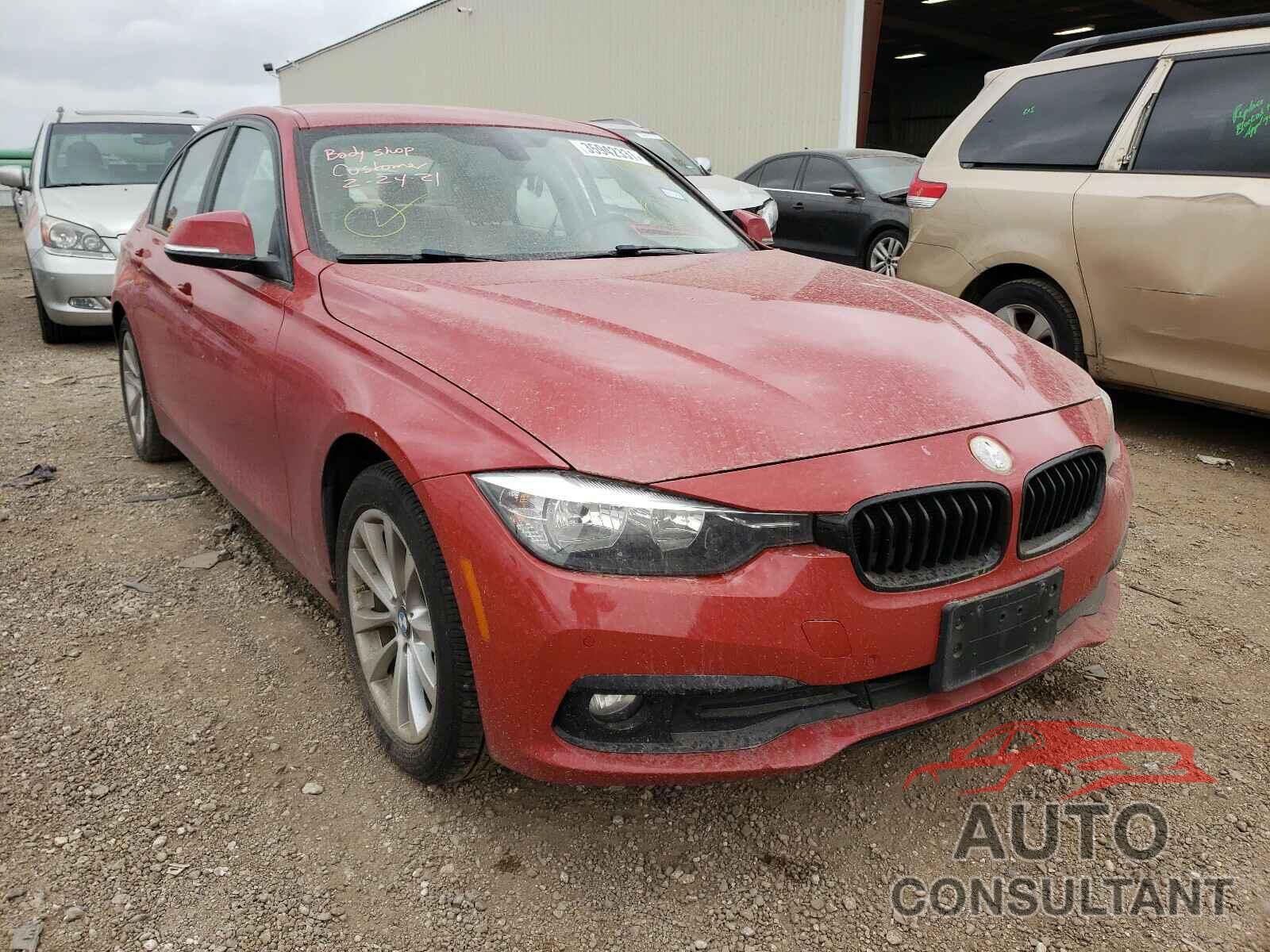 BMW 3 SERIES 2016 - WBA8E1G55GNT99235
