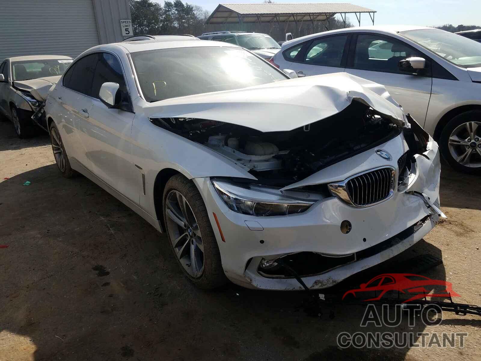 BMW 4 SERIES 2016 - WBA4B1C54GG242278