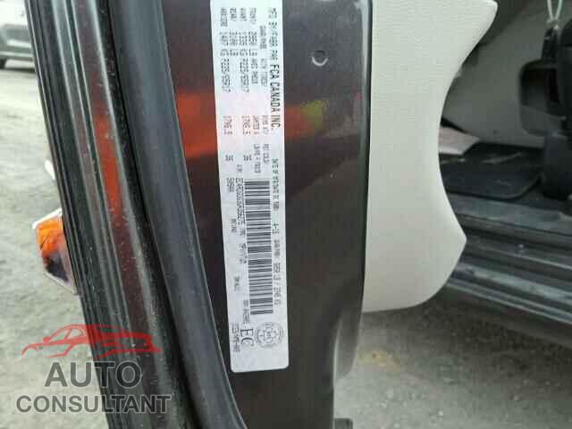 DODGE CARAVAN 2016 - 2C4RDGDG3GR356275