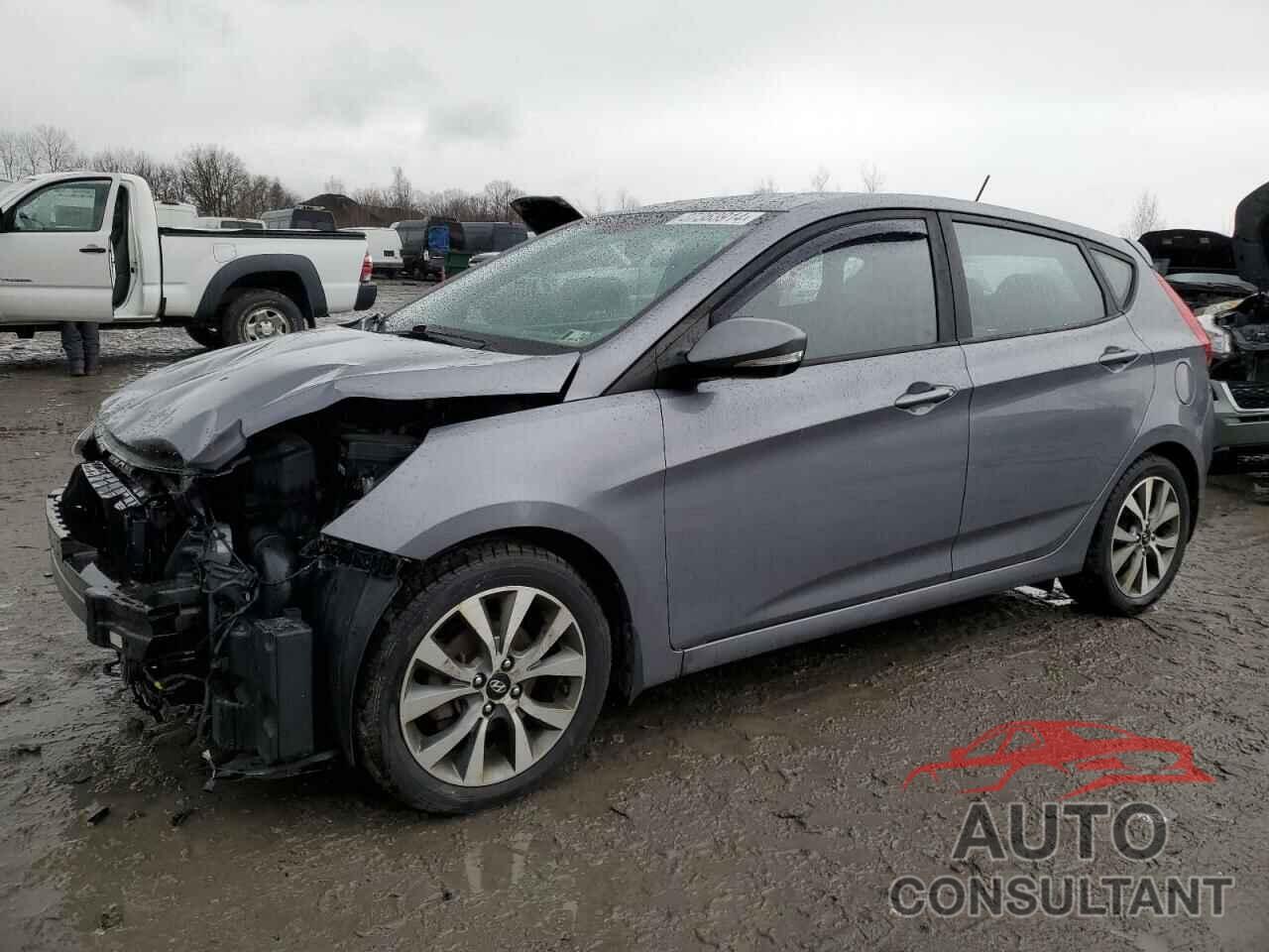 HYUNDAI ACCENT 2016 - KMHCU5AEXGU273809