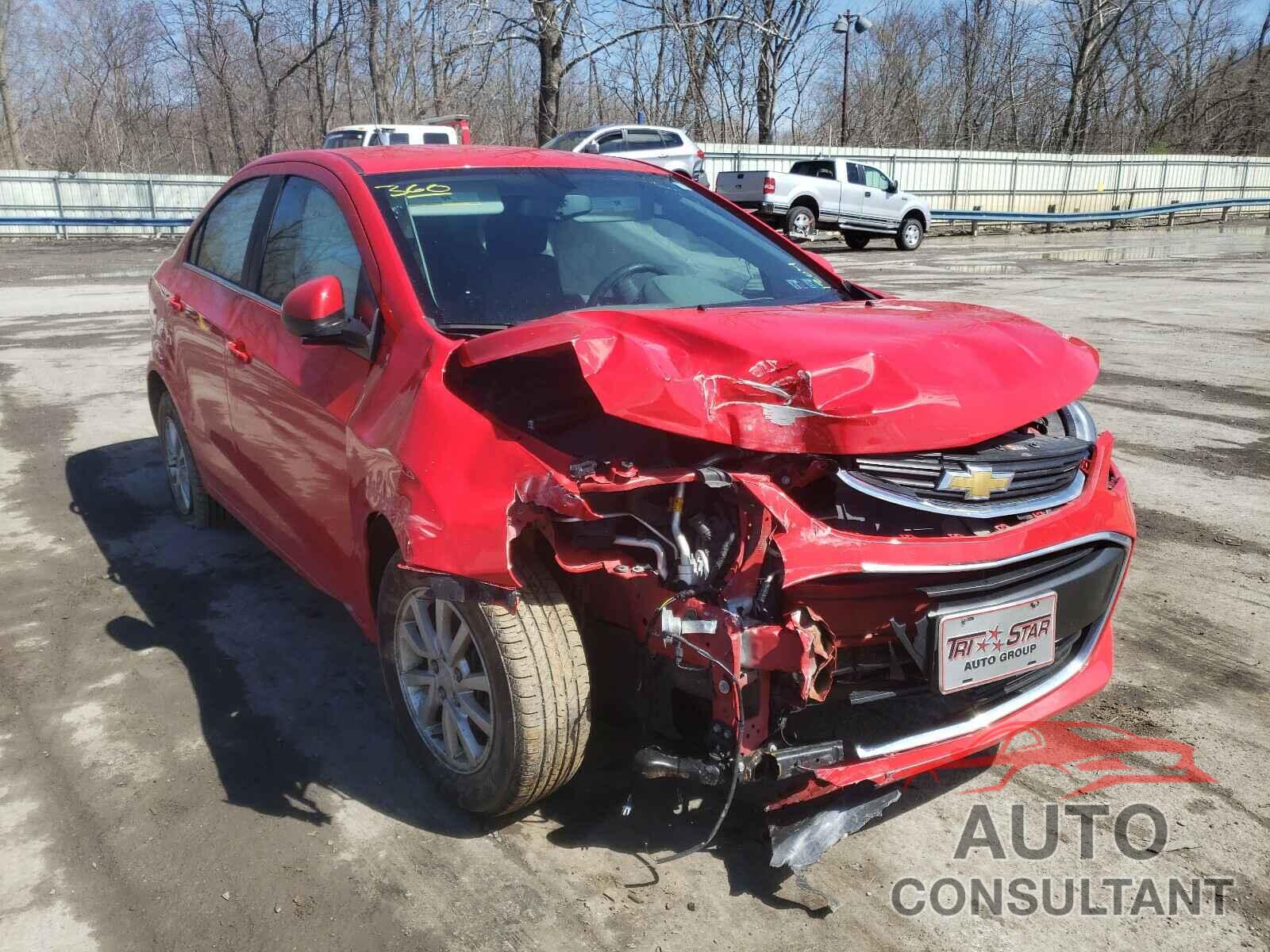 CHEVROLET SONIC 2017 - 1G1JD5SG2H4114482