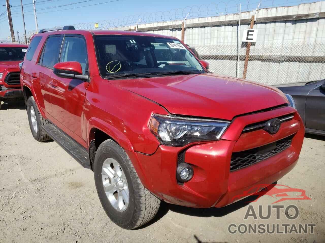 TOYOTA 4RUNNER 2021 - JTEMU5JR3M5916868