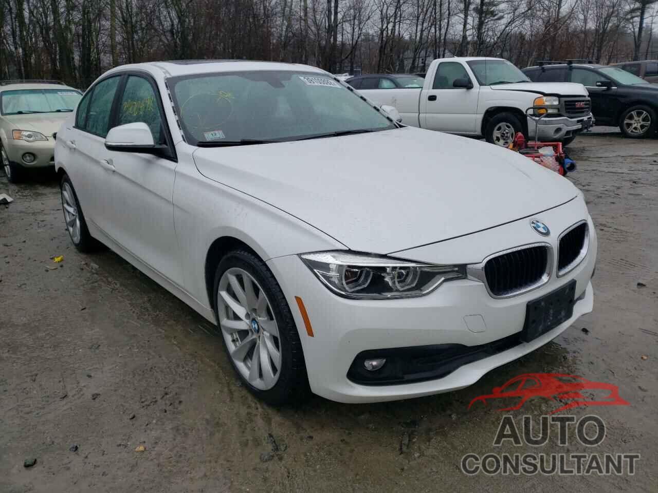 BMW 3 SERIES 2018 - WBA8E5G5XJNU47276