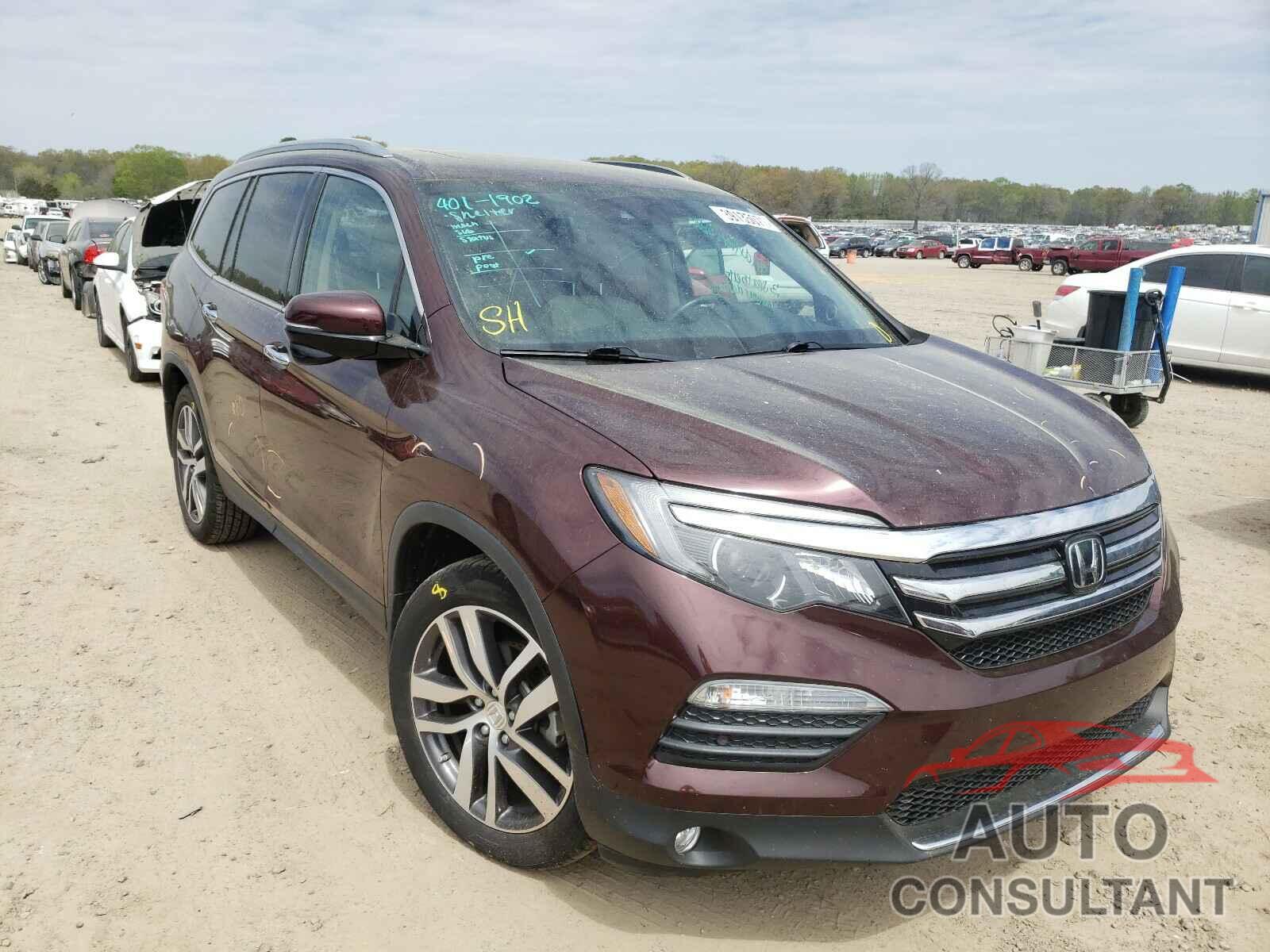 HONDA PILOT 2017 - 5FNYF5H94HB010495