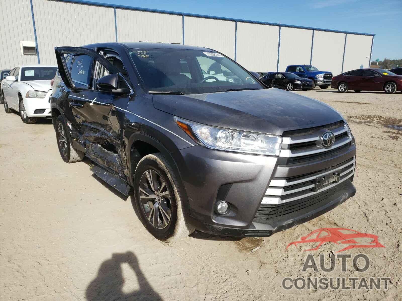 TOYOTA HIGHLANDER 2019 - 5TDZZRFH9KS327091