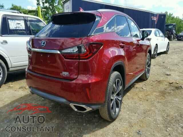 LEXUS RX350 2017 - 2T2BZMCA8HC083541