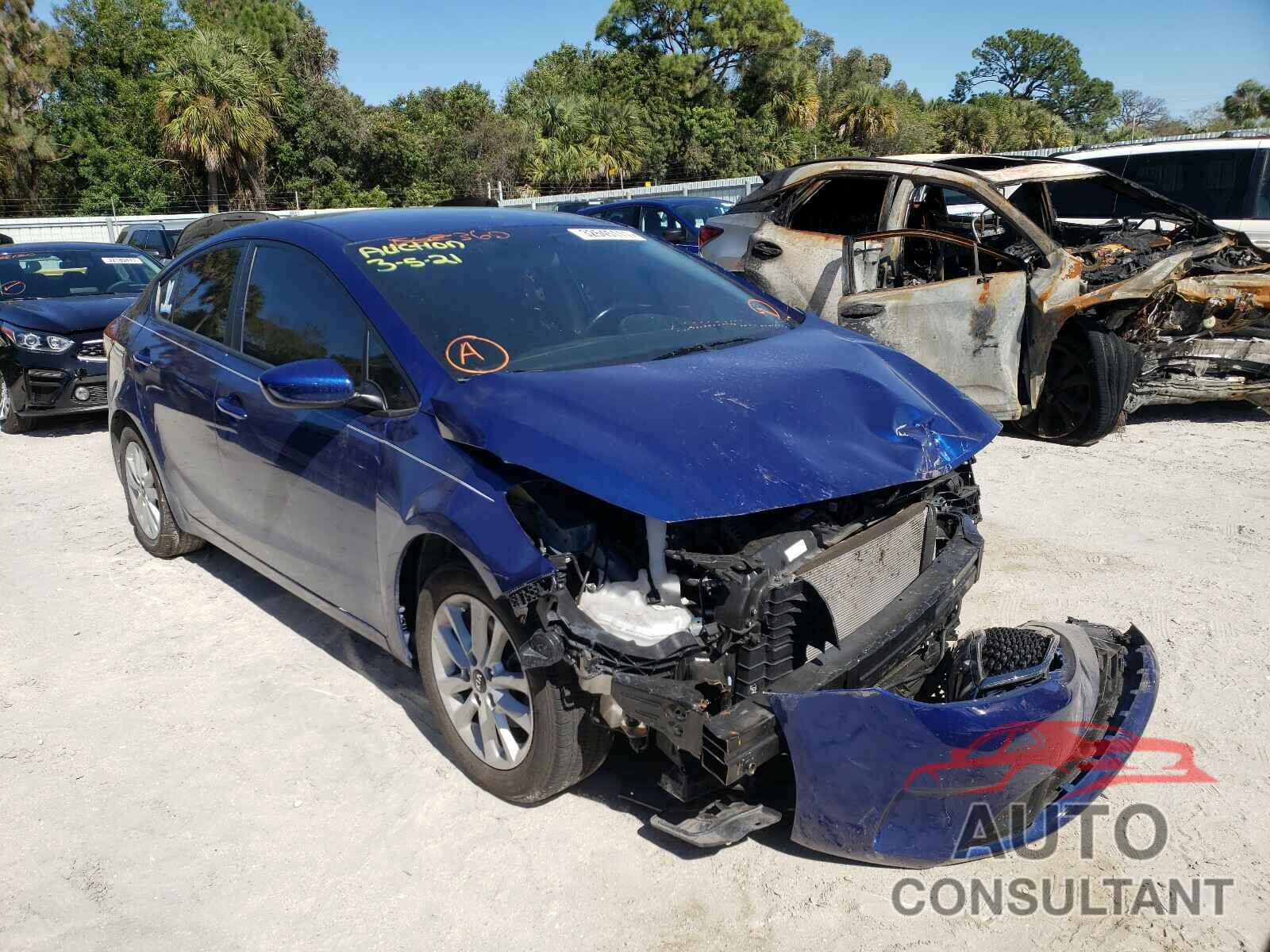 KIA FORTE 2017 - 3KPFL4A78HE114674