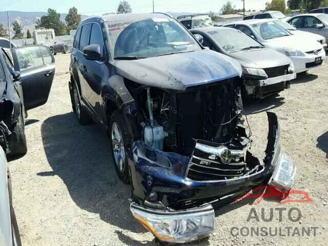 TOYOTA HIGHLANDER 2015 - 5TDDKRFH5FS087560