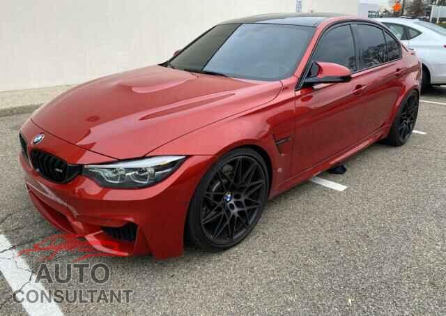 BMW M3 2018 - WBS8M9C54J5J79272