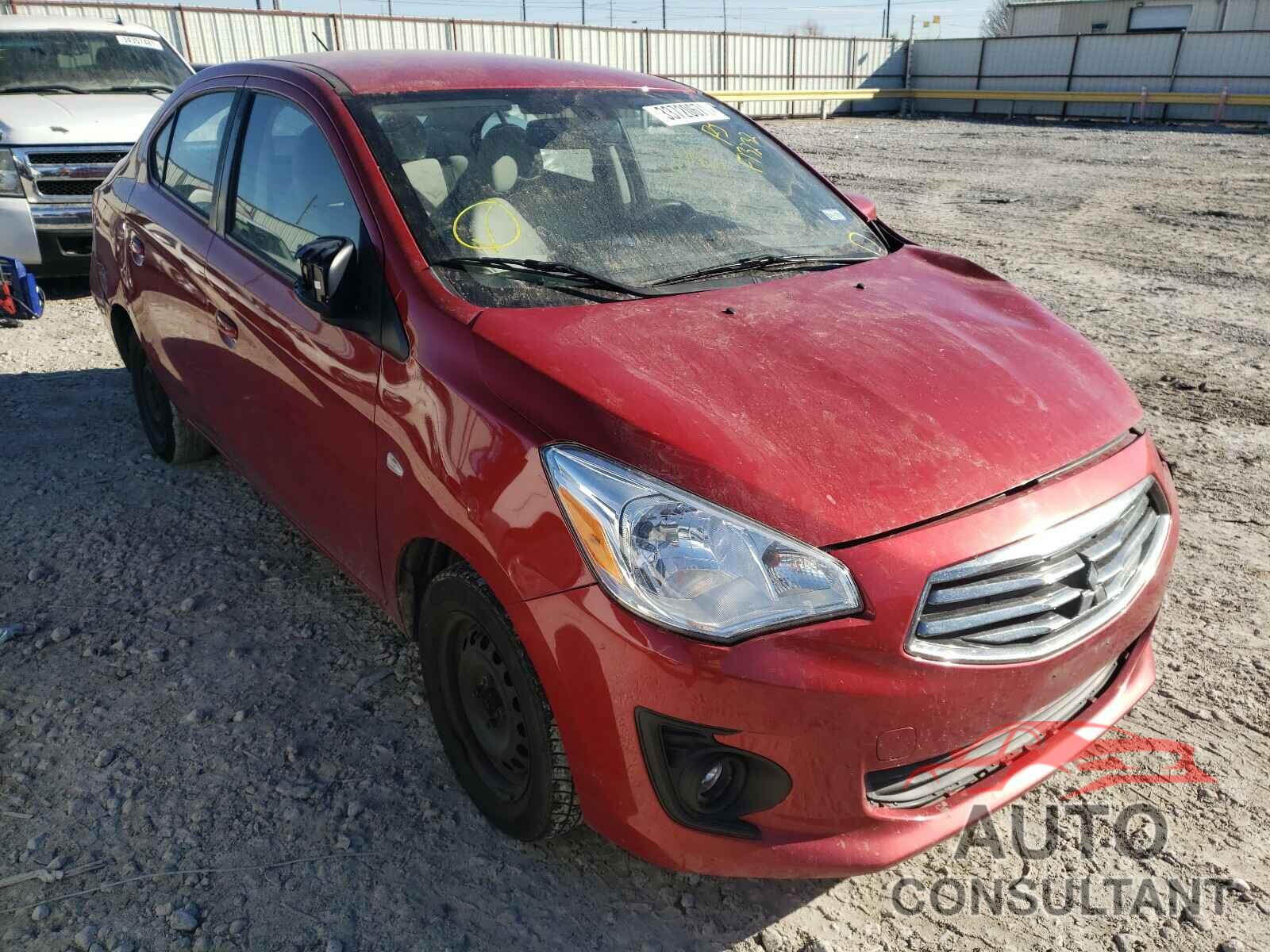 MITSUBISHI MIRAGE 2017 - ML32F3FJ4HHF13232