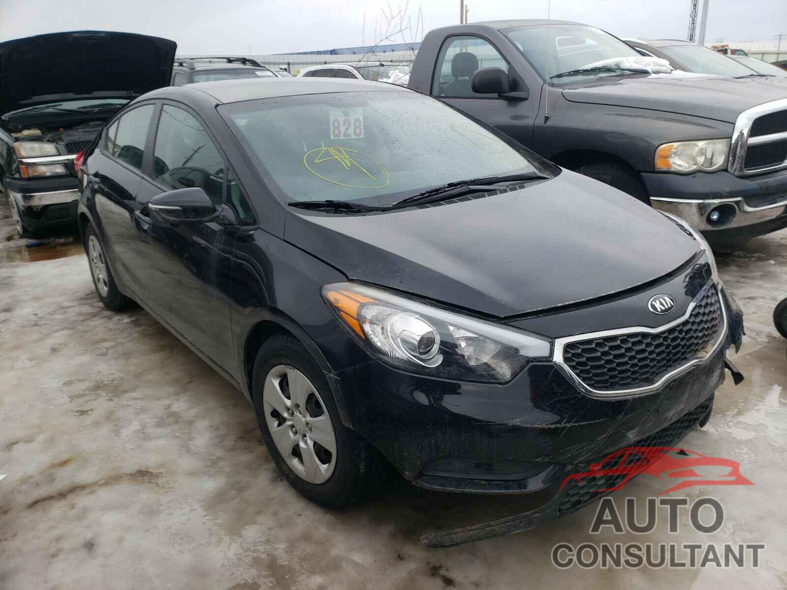 KIA FORTE 2016 - KNAFX4A69G5556012