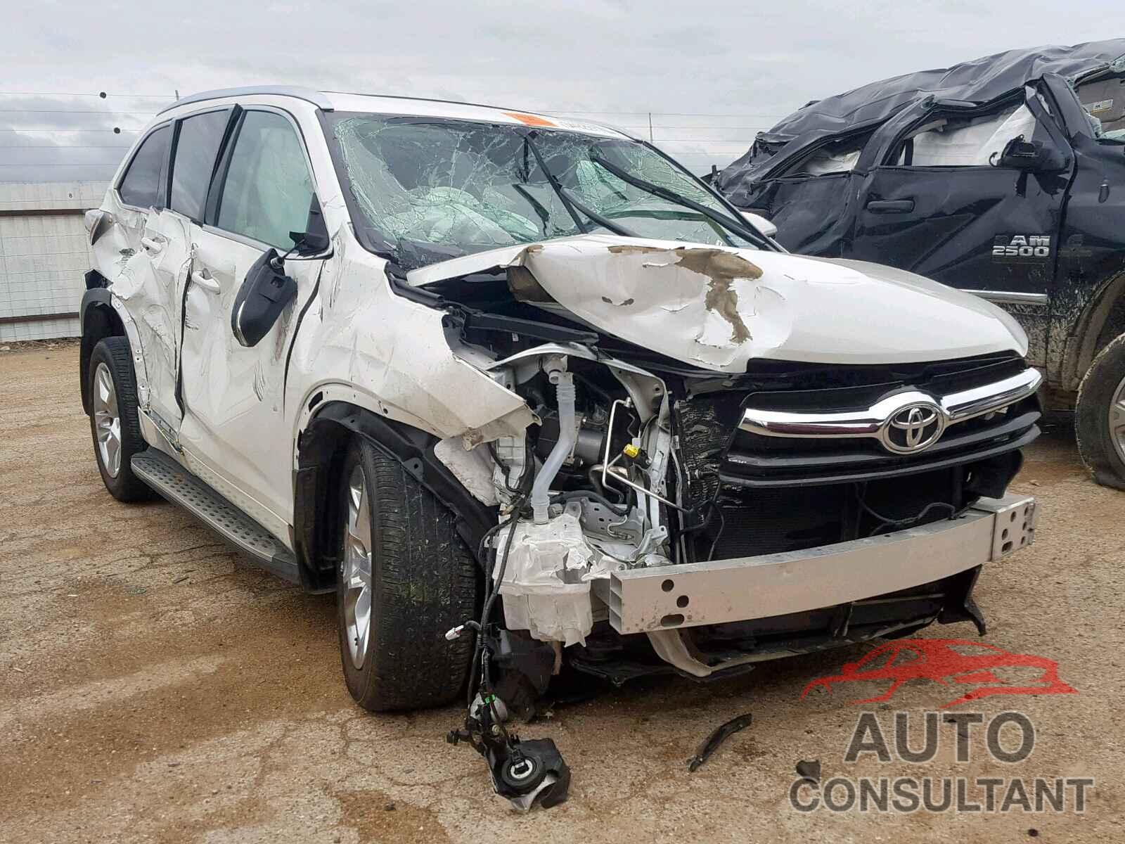 TOYOTA HIGHLANDER 2016 - 5TDYKRFH8GS139685