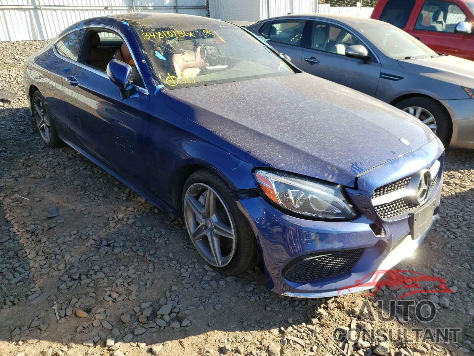 MERCEDES-BENZ C-CLASS 2017 - WDDWJ4KB9HF452816