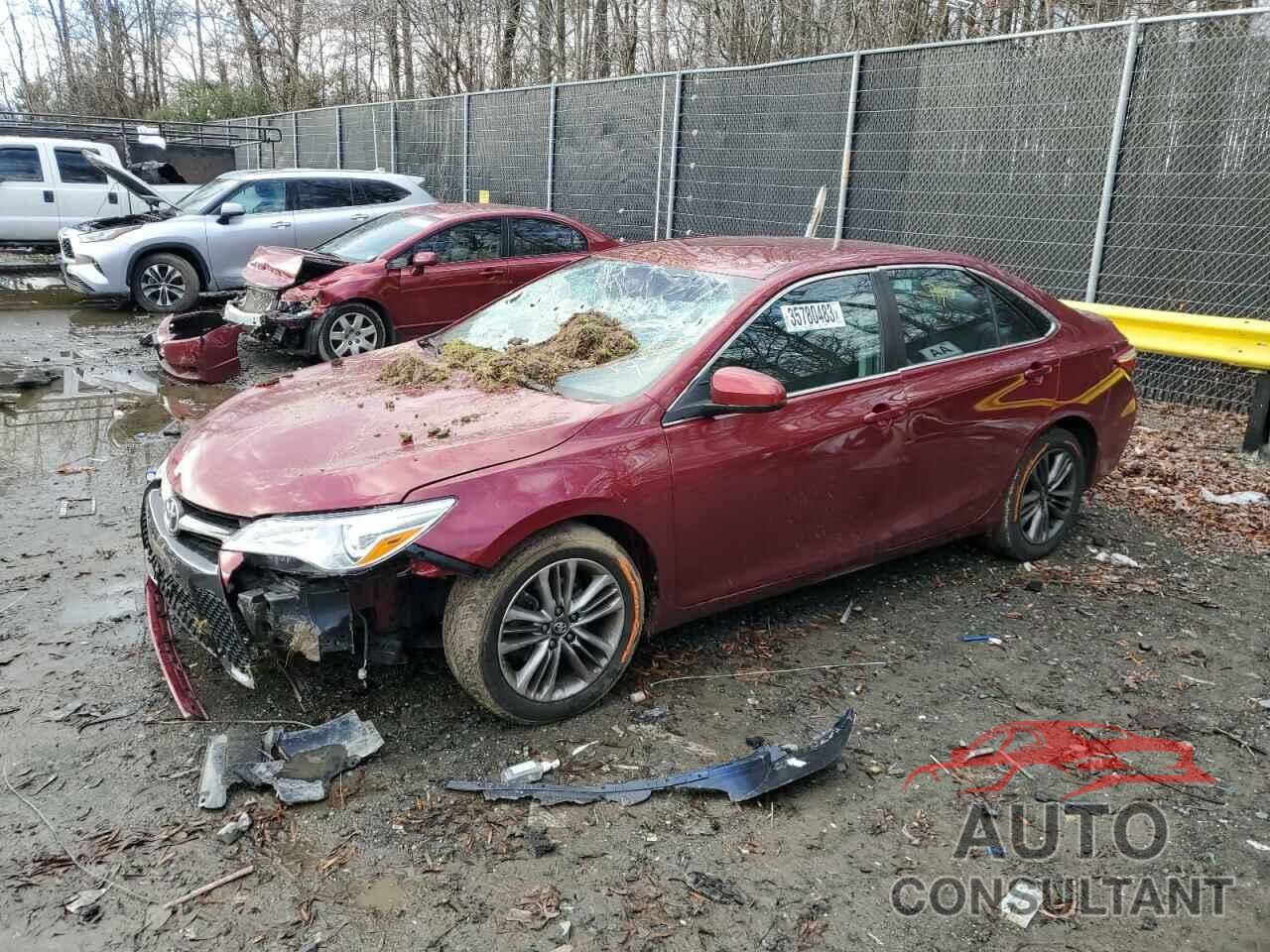 TOYOTA CAMRY 2017 - 4T1BF1FK6HU627369