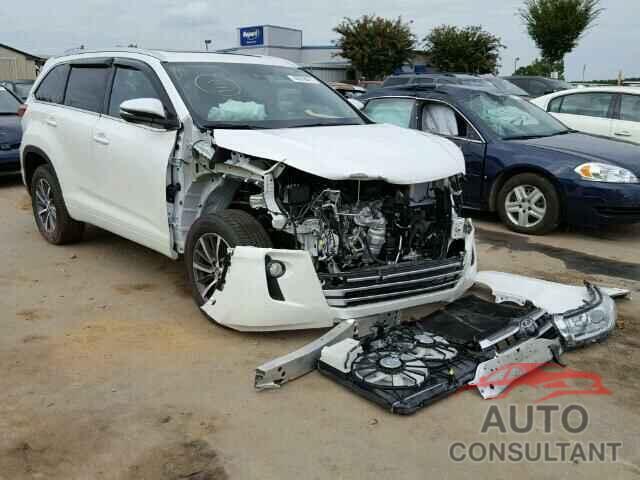 TOYOTA HIGHLANDER 2017 - 5TDKZRFHXHS515838