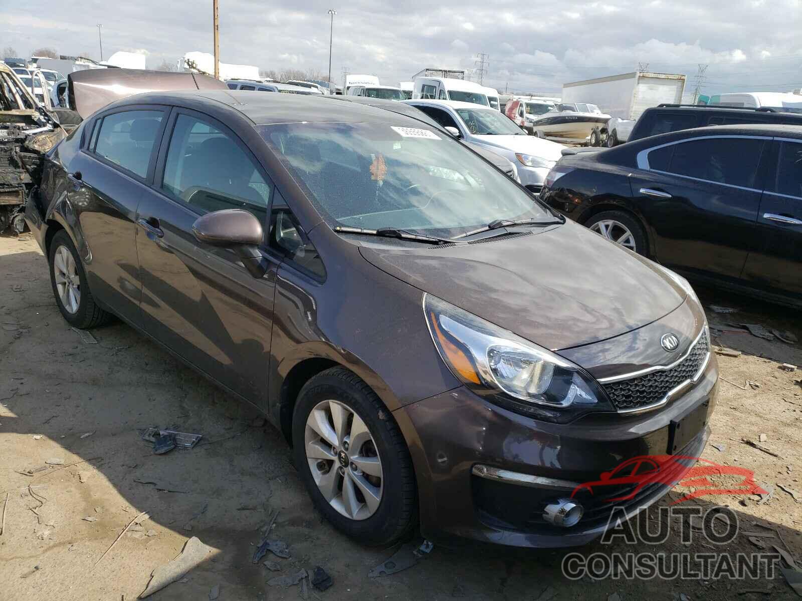 KIA RIO 2016 - KNADN4A31G6586859