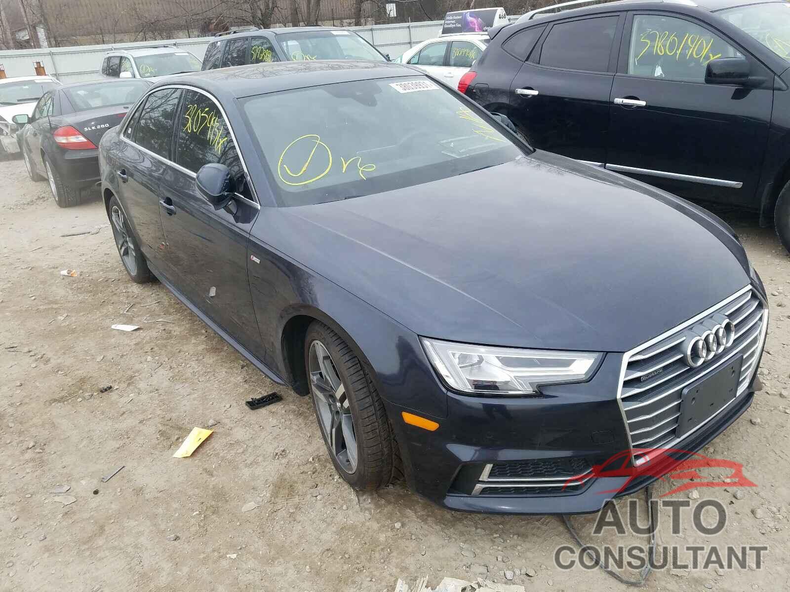 AUDI A4 2017 - WAUENAF42HN040101