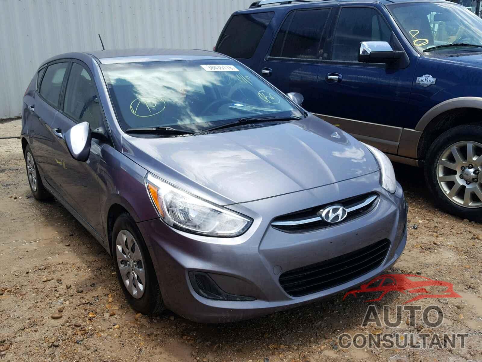 HYUNDAI ACCENT 2016 - KMHCT5AE1GU255251