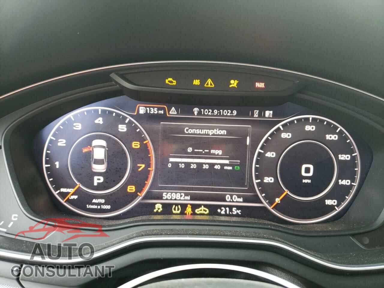 AUDI A4 2018 - WAULMAF40JA096982