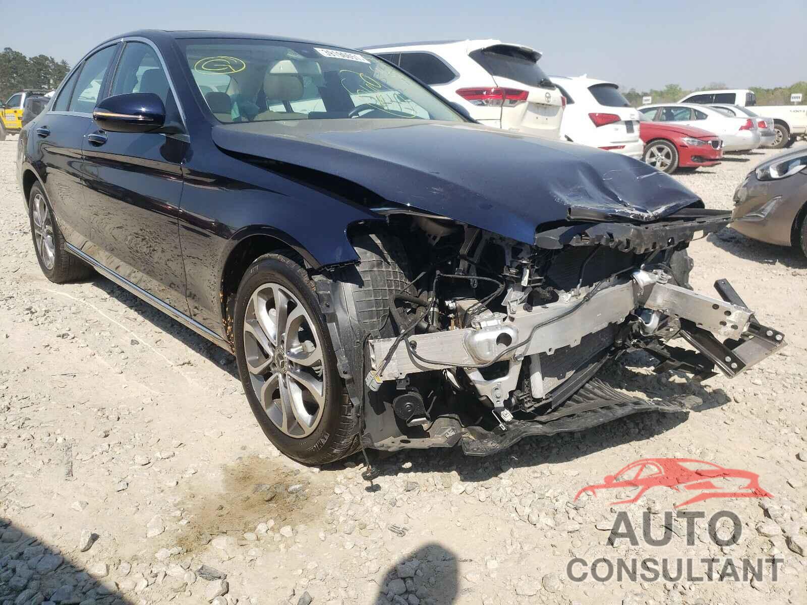 MERCEDES-BENZ C-CLASS 2017 - 55SWF4KB4HU218985