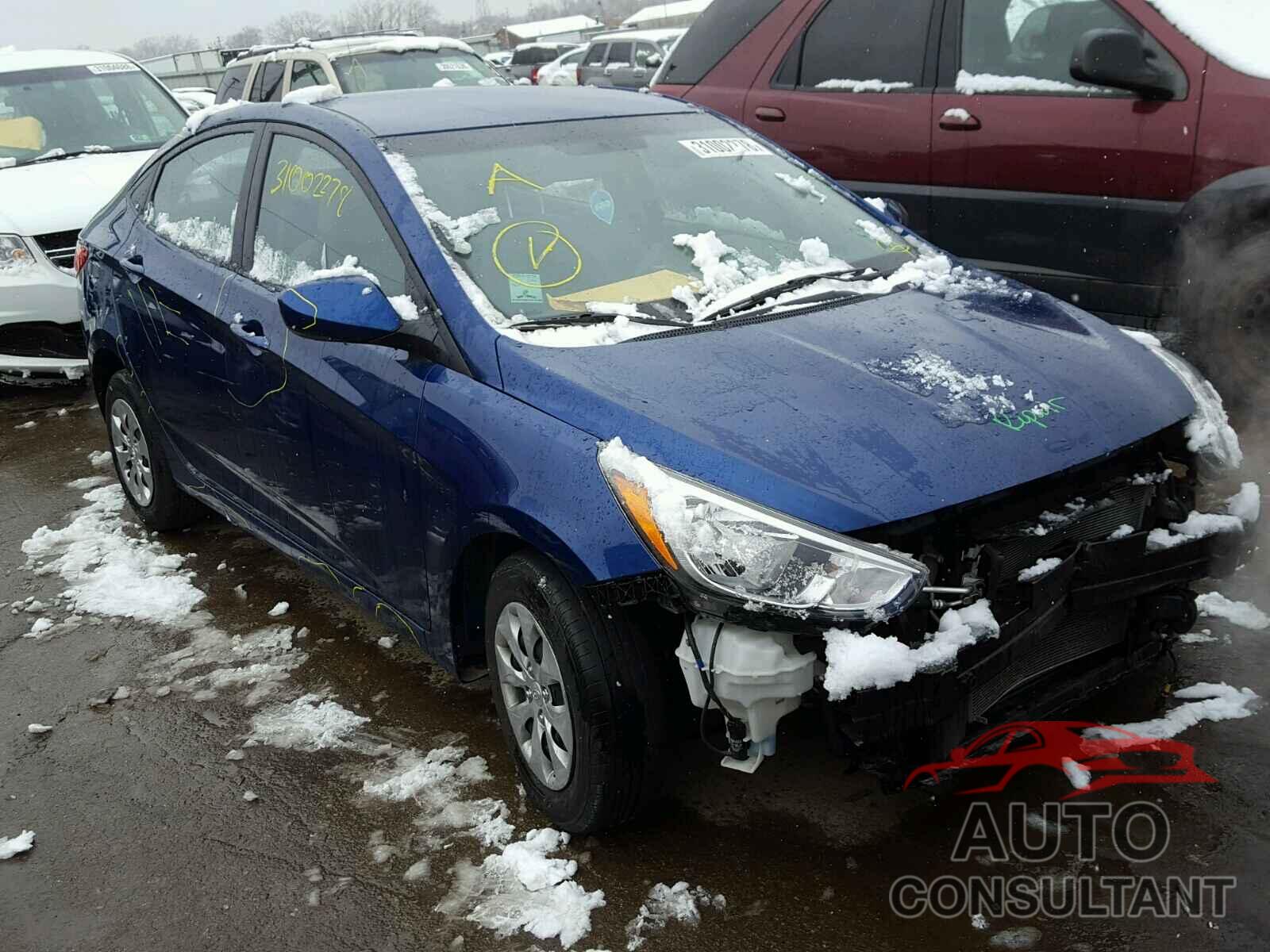 HYUNDAI ACCENT 2016 - KMHCT4AE9GU943329