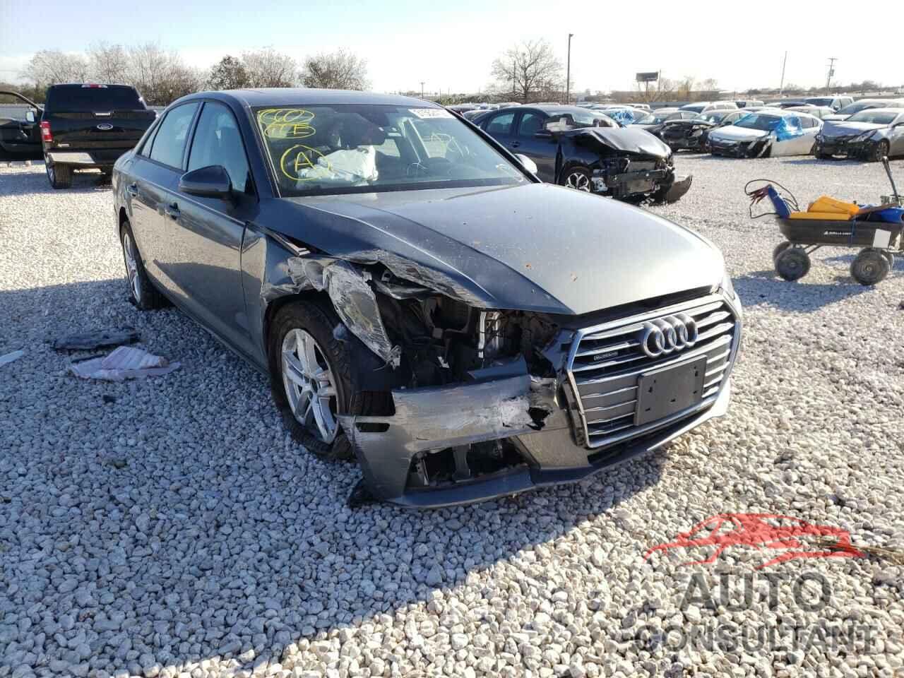 AUDI A4 2017 - WAUANAF43HN043474