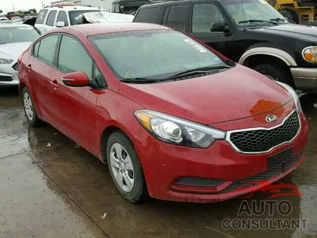 KIA FORTE 2015 - KNAFX4A64F5434396